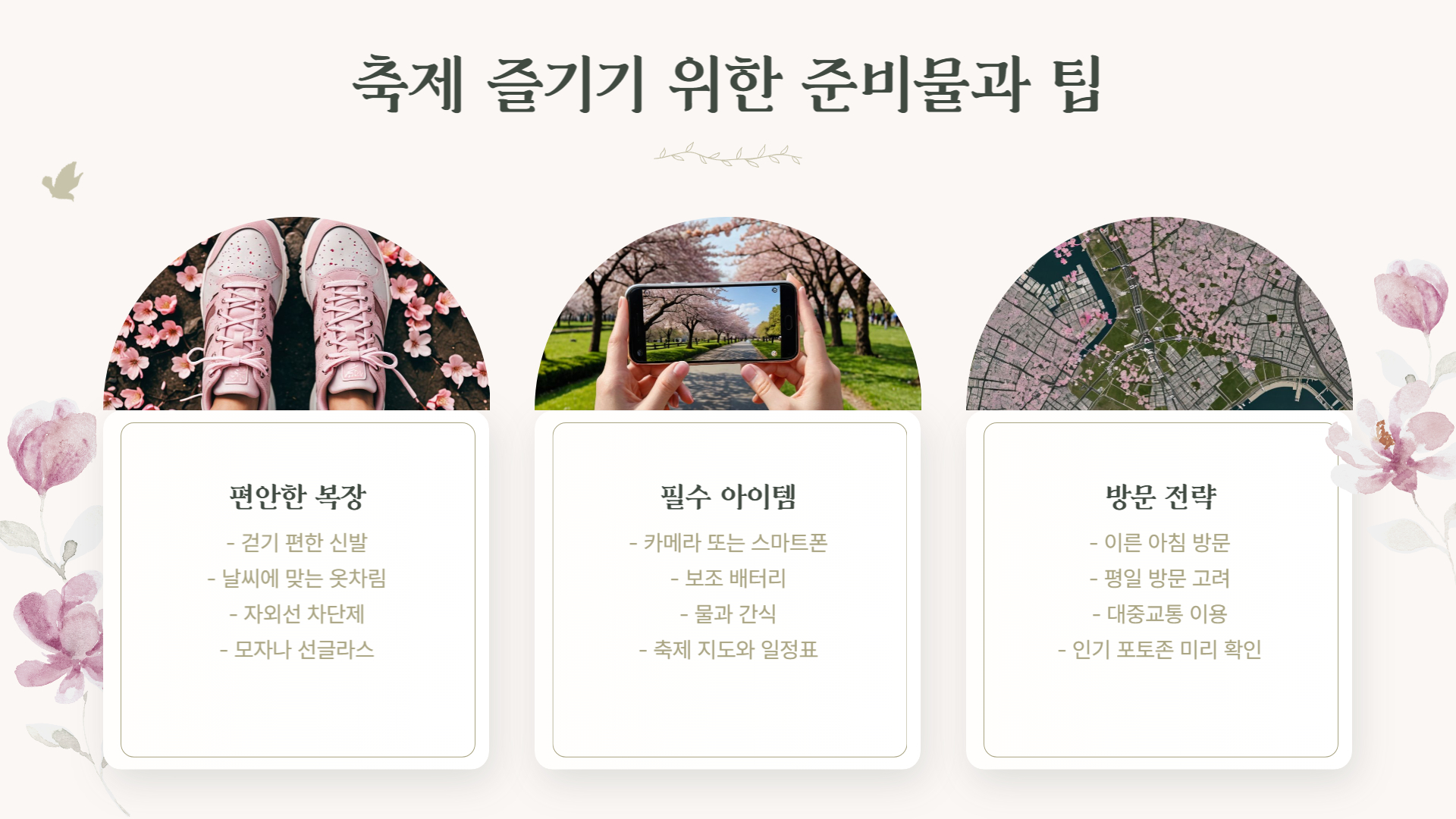 2025 여의도 벚꽃 축제 일정 및 필수 정보 총정리