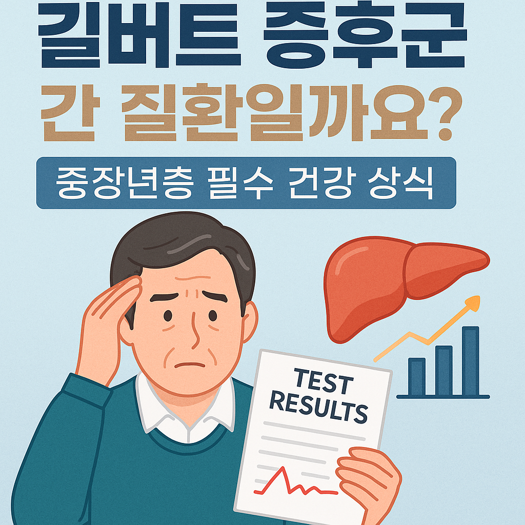 길버트 증후군, 간 기능 이상인가요? 중장년층이 꼭 알아야 할 사실