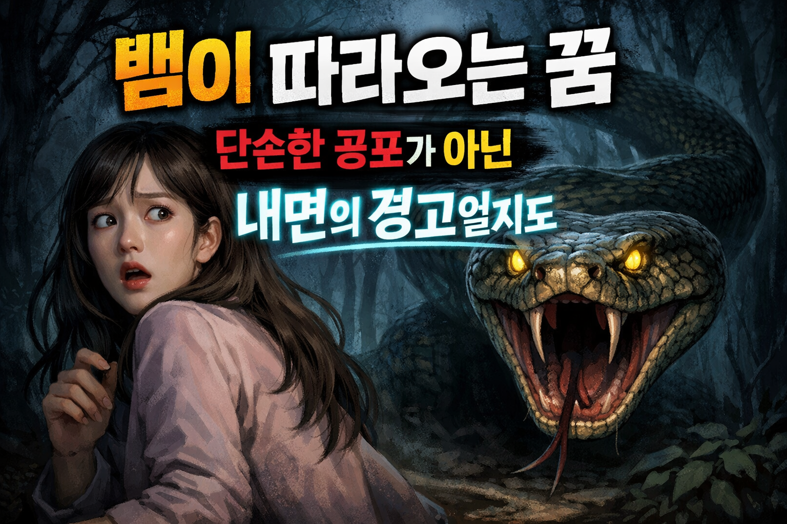 뱀이 따라오는 꿈