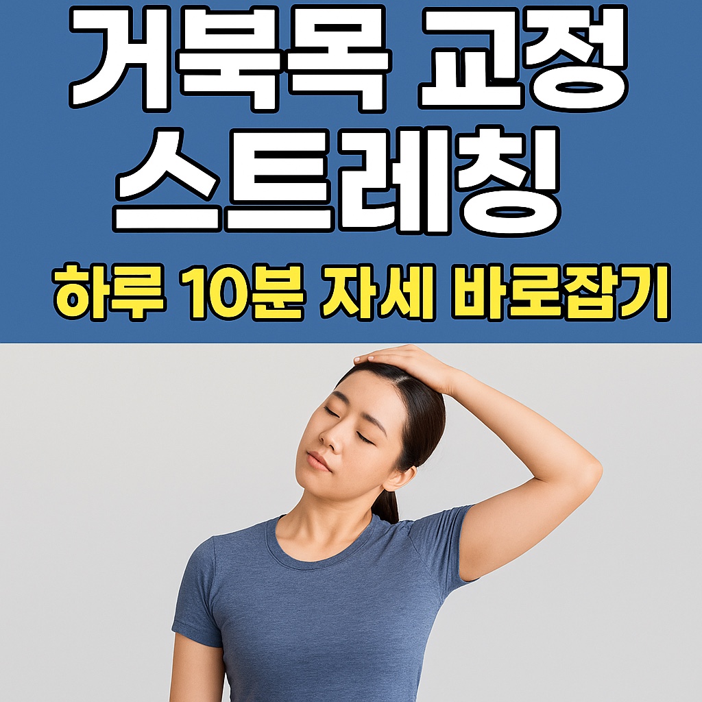 거북목 교정 스트레칭