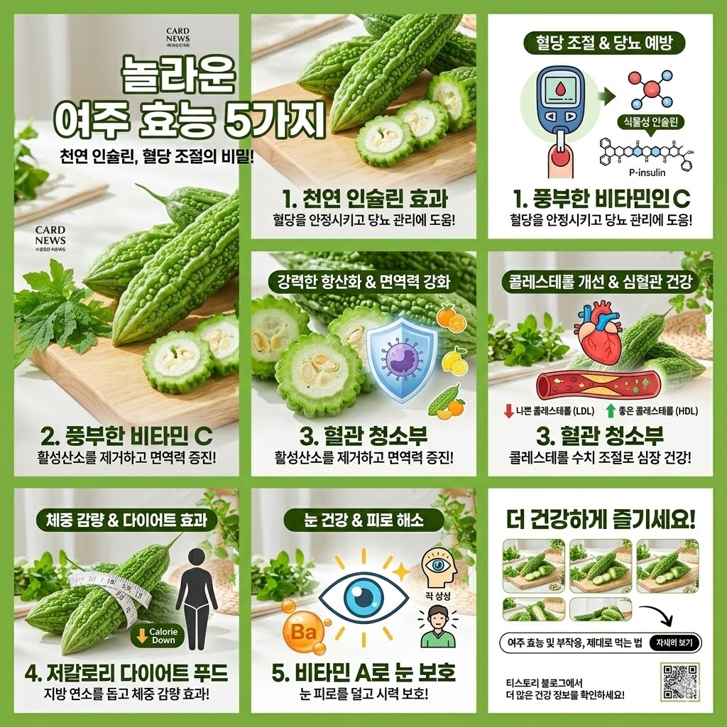 여주 효능 및 부작용