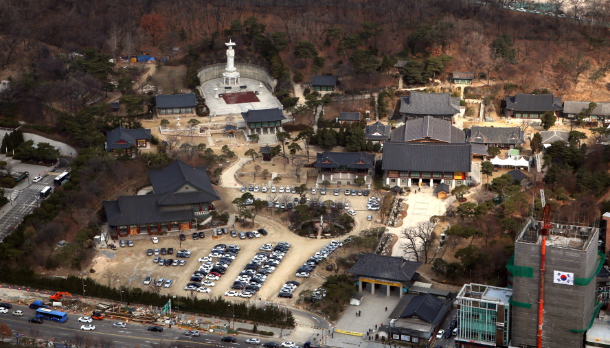 서울 봉은사 전경