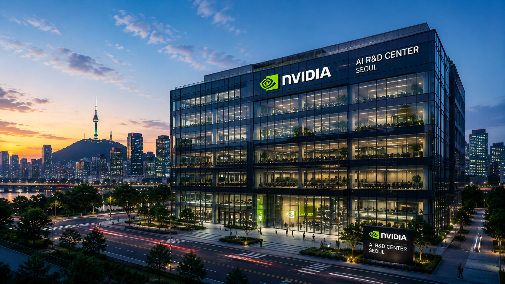 NVIDIA AI research and development center in Seoul South Korea