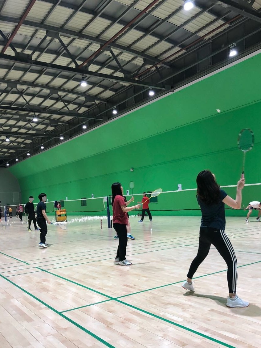 배드민턴 실내연습