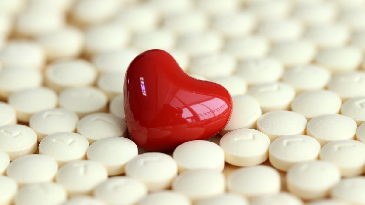 다이어트약과 보조제를 상징하는 컬러 캡슐 이미지