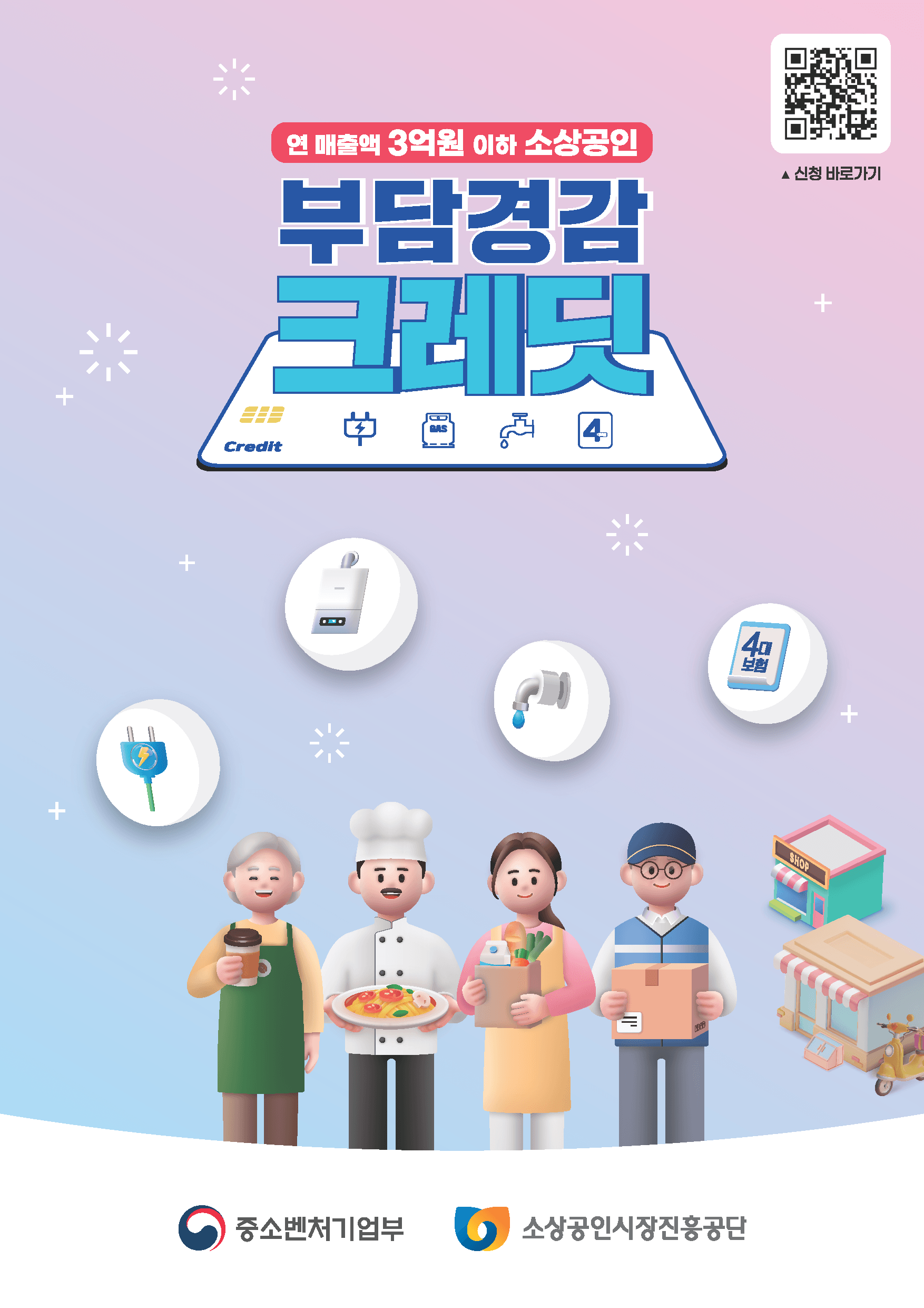 소상공인 부담경감크레딧 신청방법