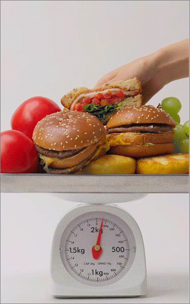 성인 2인 하루 4끼 음식양