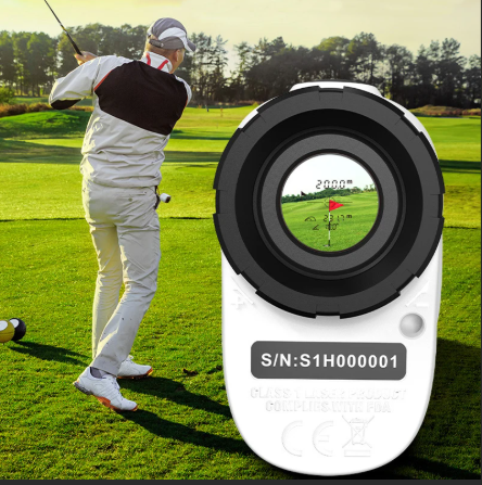 골프 거리측정기 사진