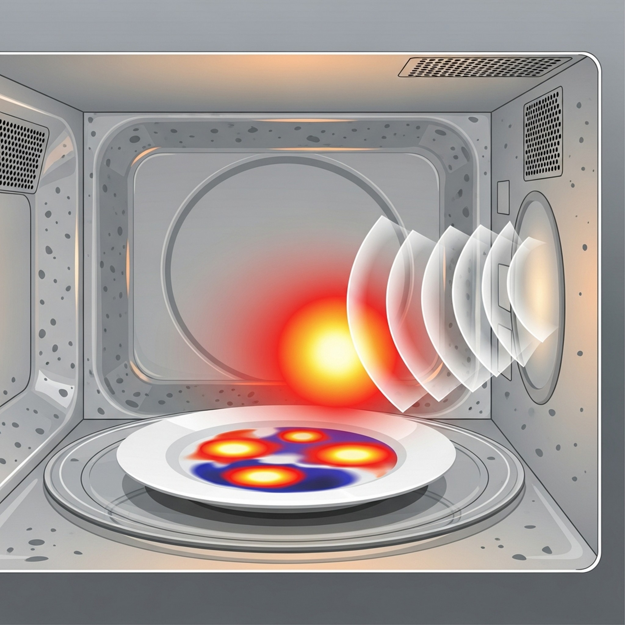 전자레인지 불균일 가열