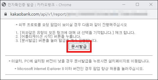 문서 발급