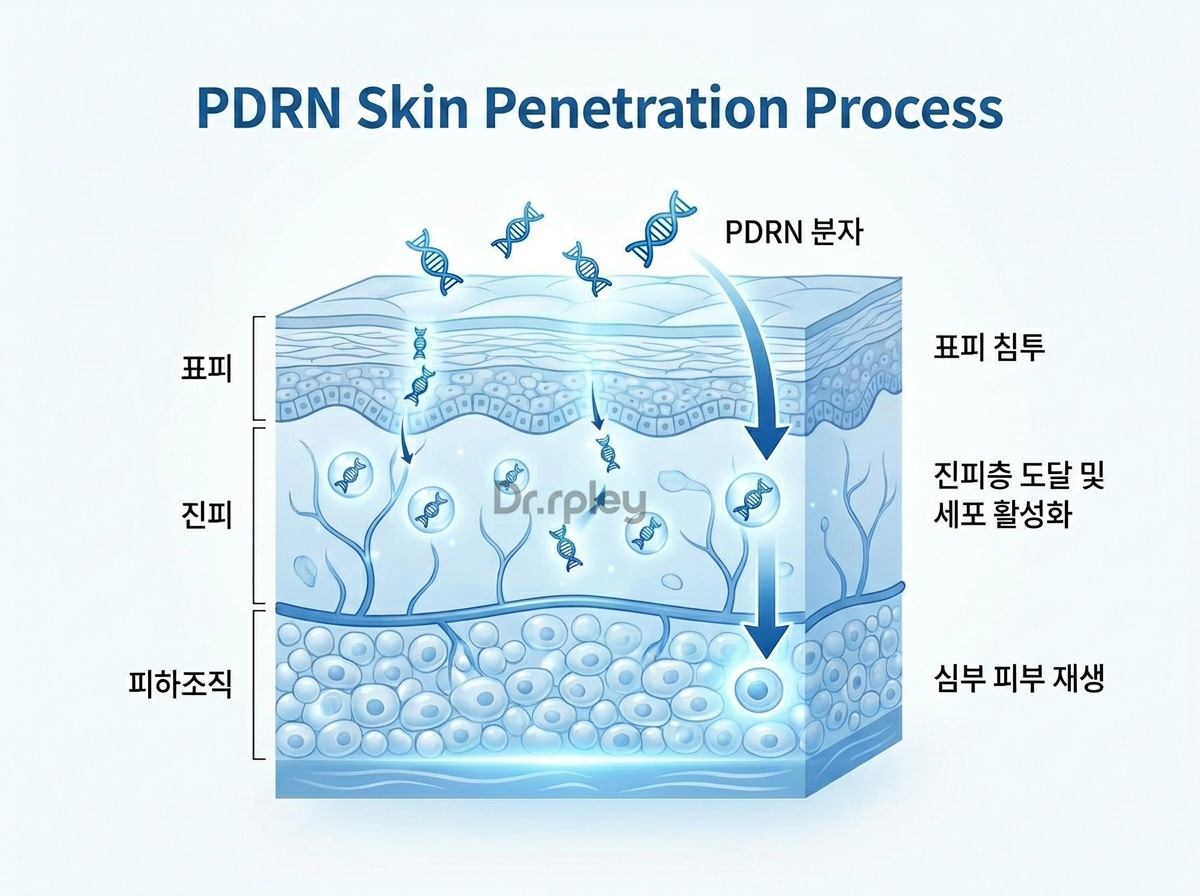 PDRN 성분 작용 원리 설명
