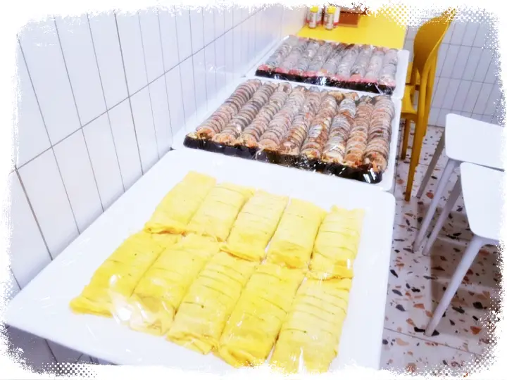 해운대 달걀말이 김밥 계란이불 김밥 맛집