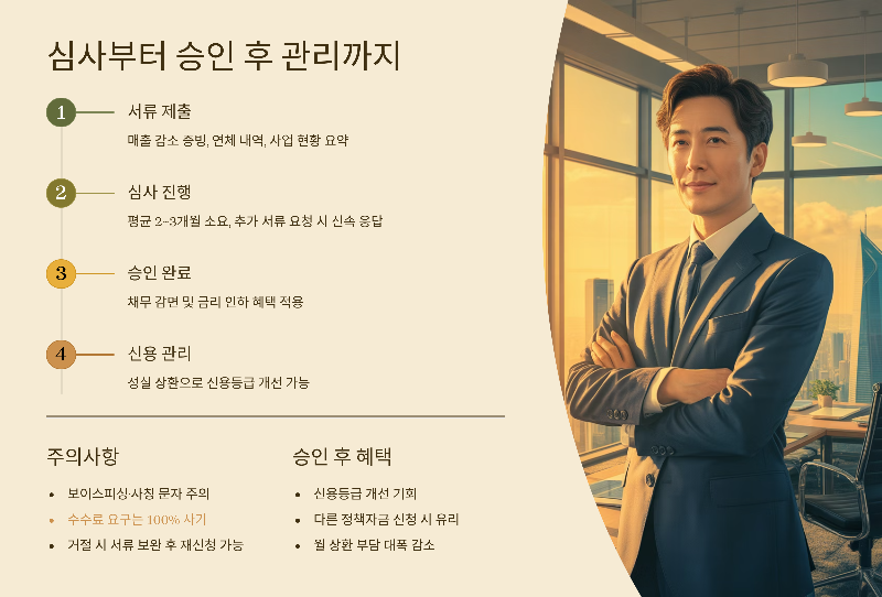 심사부터 승인 후 관리까지