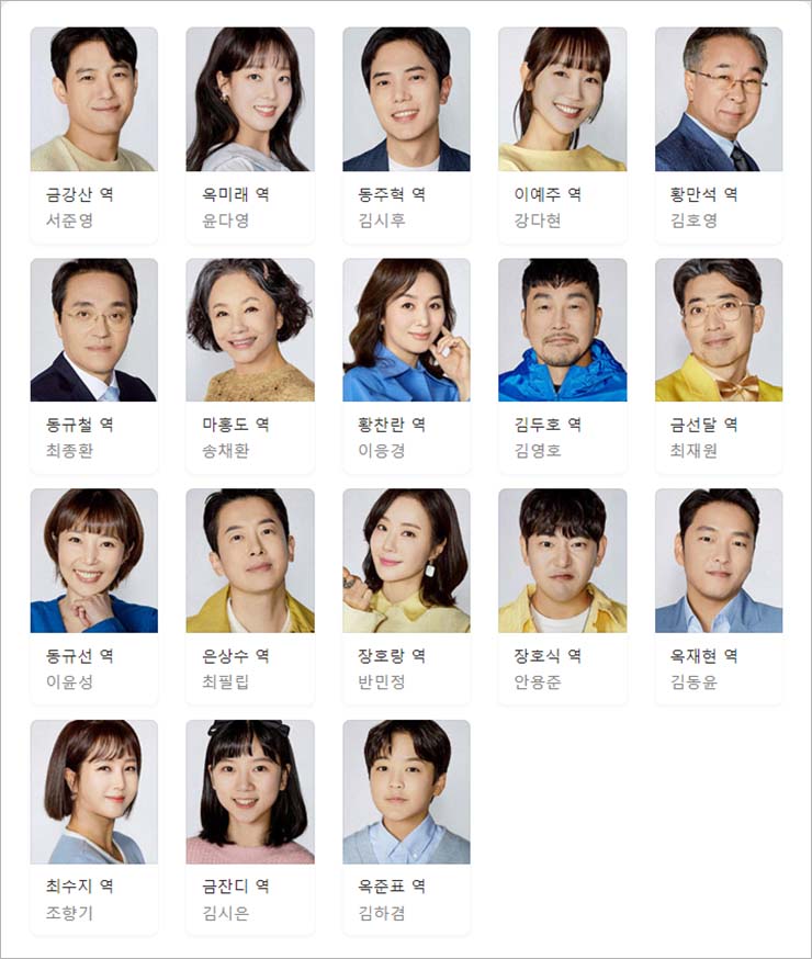 금이야 옥이야 - 출연진 ori1