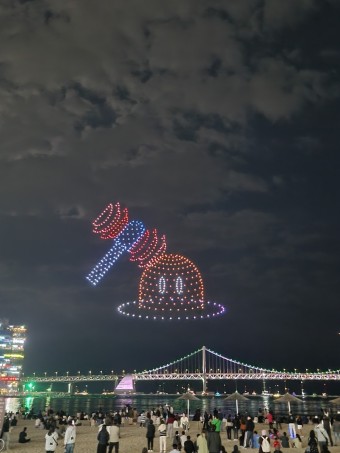 광안리 M 드론 라이트쇼