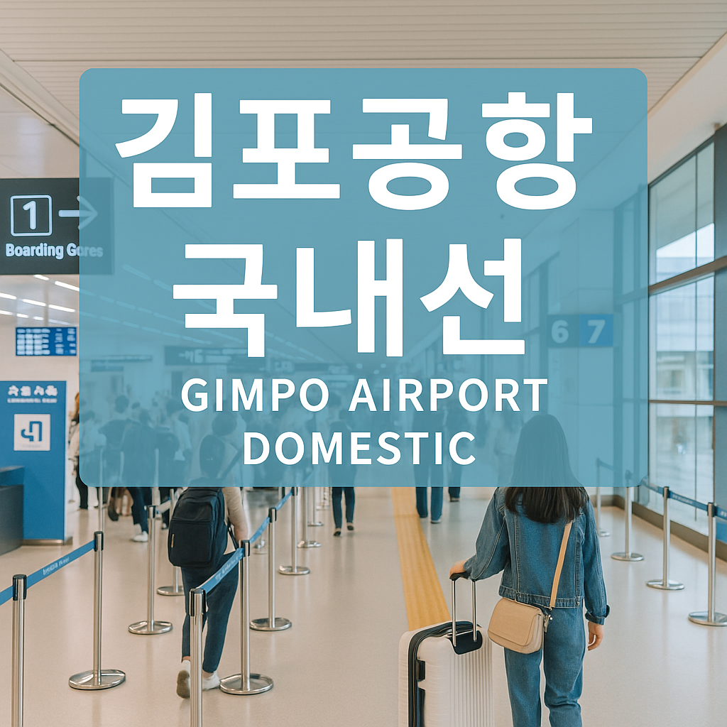 김포공항 국내선 이미지