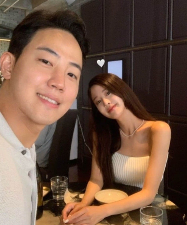 이규빈과 모델 안선미