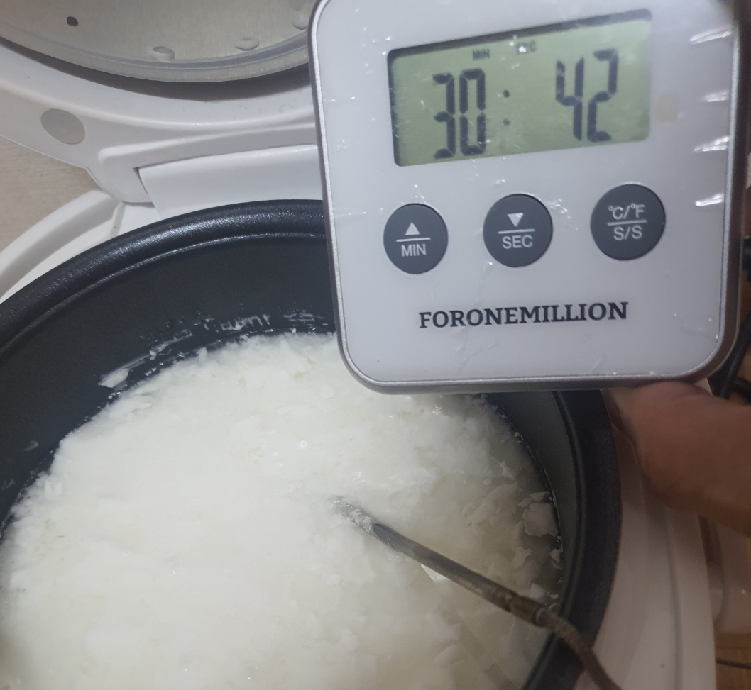 밥솥의 발효기능을 이용한 요거트 발효