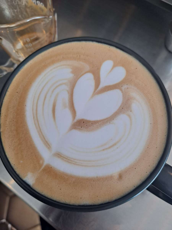 라떼아트 3단윙튤립