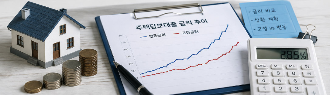 미국 장기 국채금리가 오르면 한국의 주택담보대출 금리도 오를까?