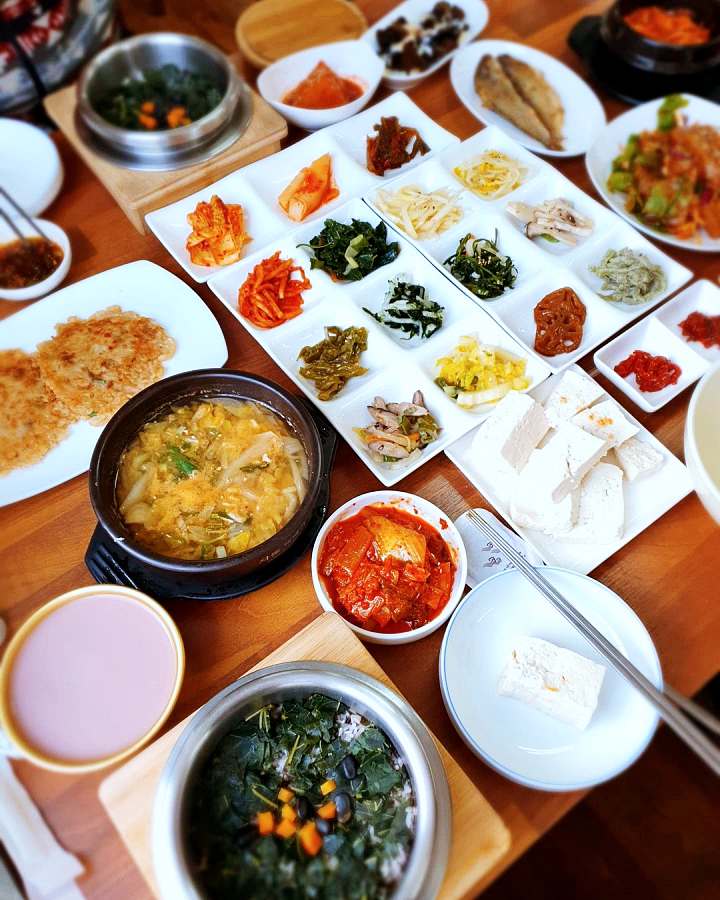 생생정보 뽕잎밥 정식 맛집