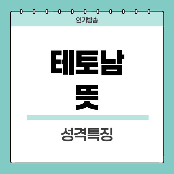 테토남뜻