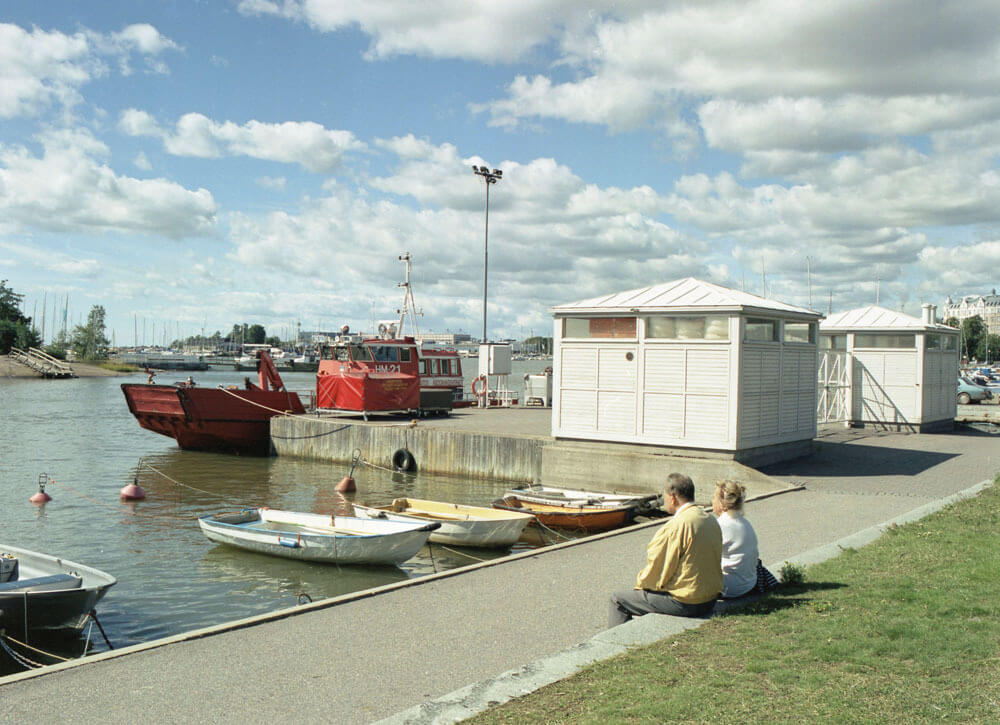 헬싱키의 호수 전경