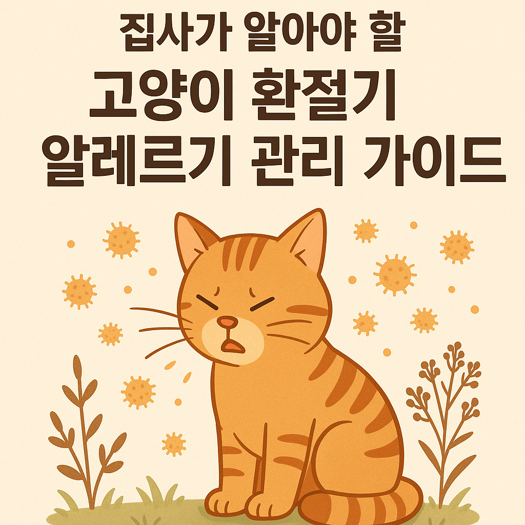 고양이 환절기 알레르기