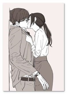 여자가-적극적으로-키스하는-장면