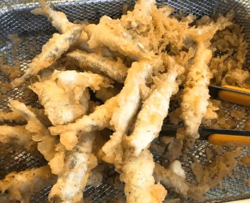 빙어 축제 튀김