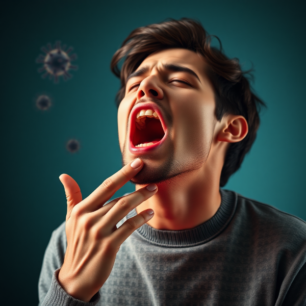 코로나 목통증 인후통