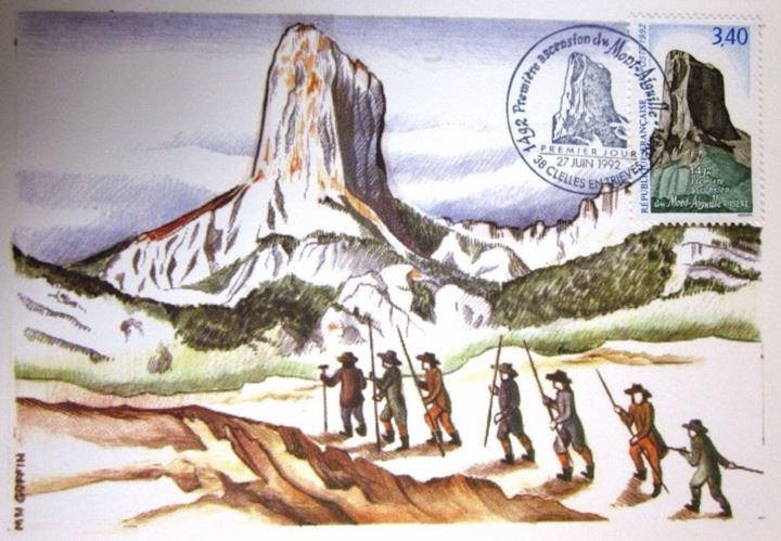 mont inaccessilbe 암벽산 전경을 보여주는 사진