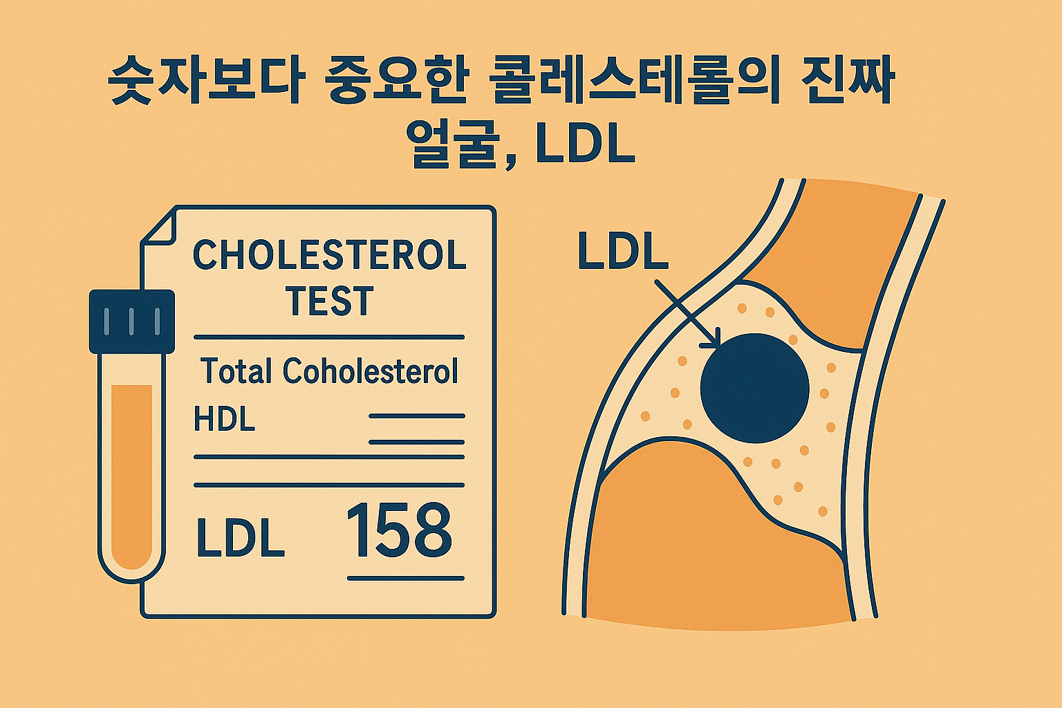 콜레스테롤 숫자보다 더 중요한 'LDL'와 관리법