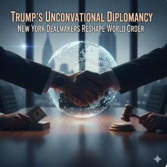 트럼프식 비전통적 외교의 귀환 뉴욕 부동산 거물들이 주도하는 세계 질서 재편