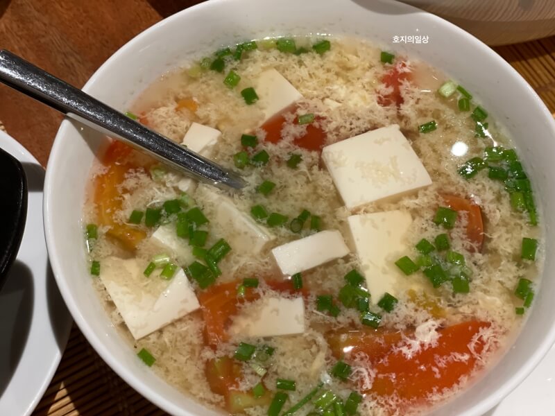 나트랑 아나만다라 올인클루시브 석식 두부 된장국