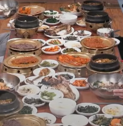 토요일은 밥이좋아 91회 하남 가마솥밥 한정식 상차림