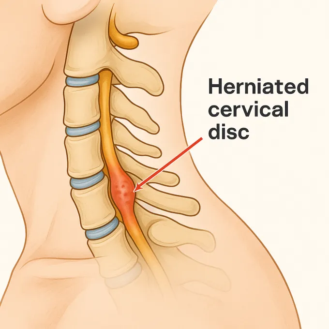 herniated cervical disc