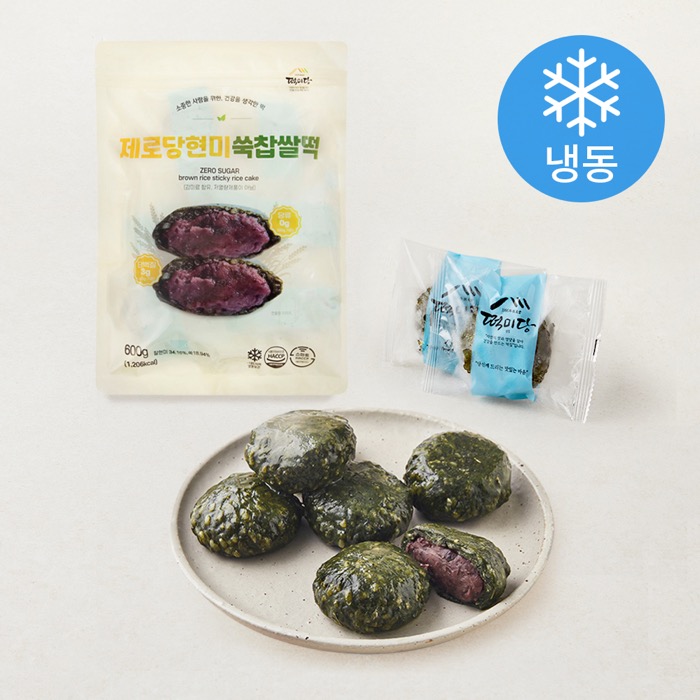 떡미당 제로당 쑥찹쌀떡 쿠팡