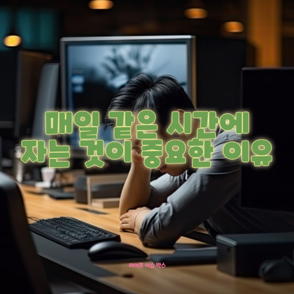 불규칙한 생활 습관과 수면 부족이 건강에 미치는 영향