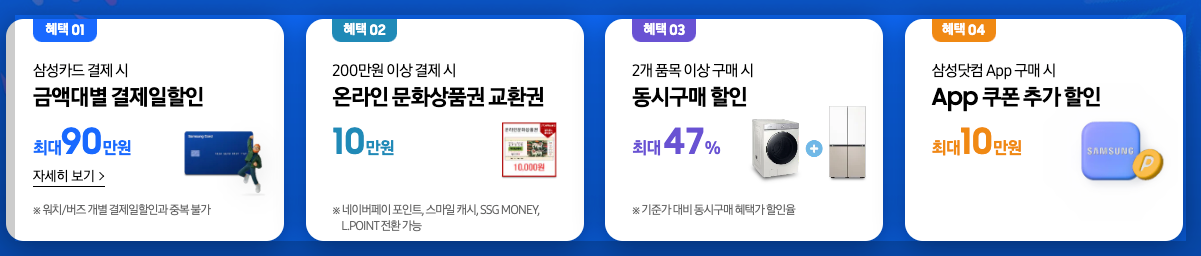 삼성전자 30% 할인행사 LG보다 1% 더 맞불