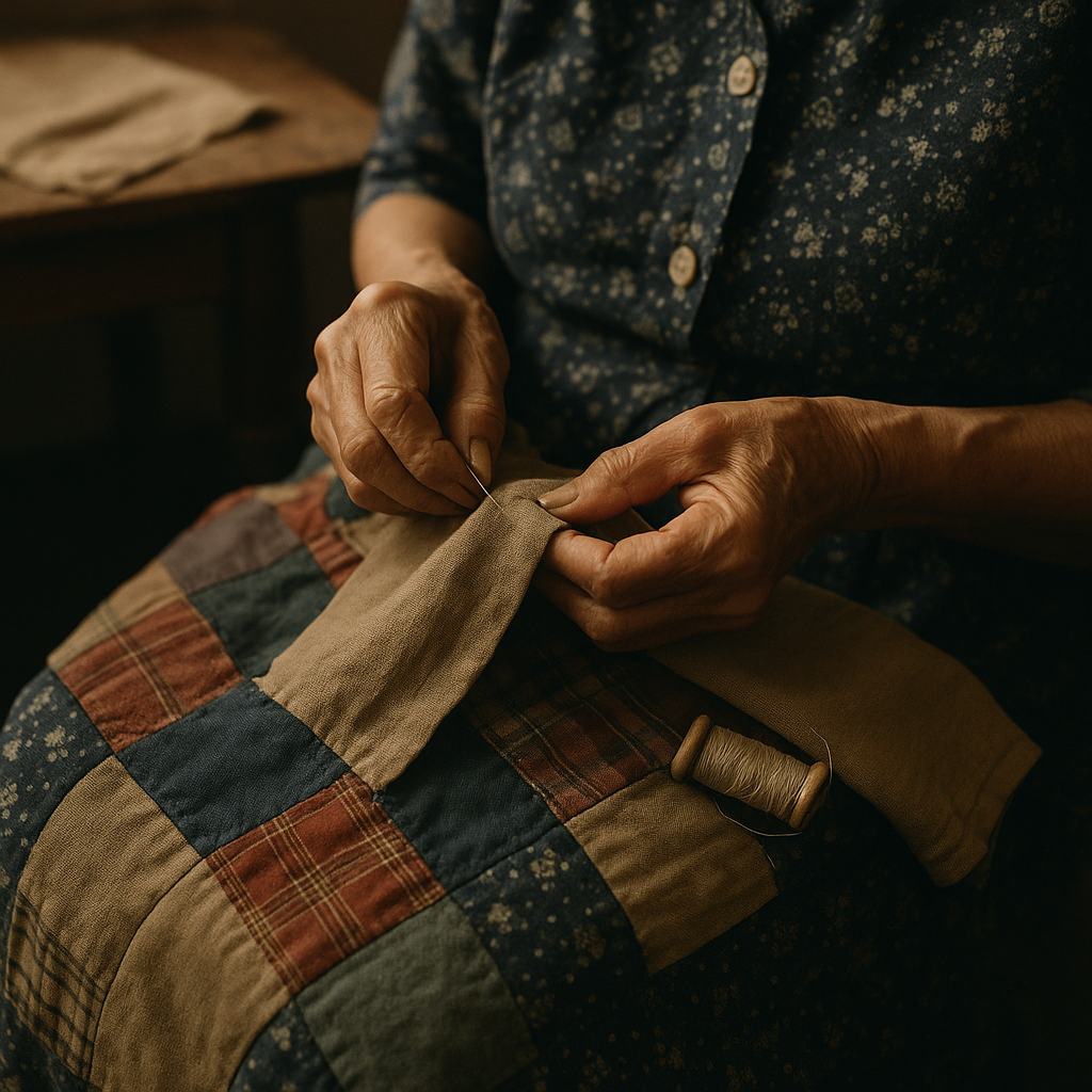 할매의 손바느질