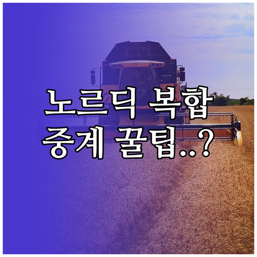 2026 동계올림픽 노르딕 복합 경기..