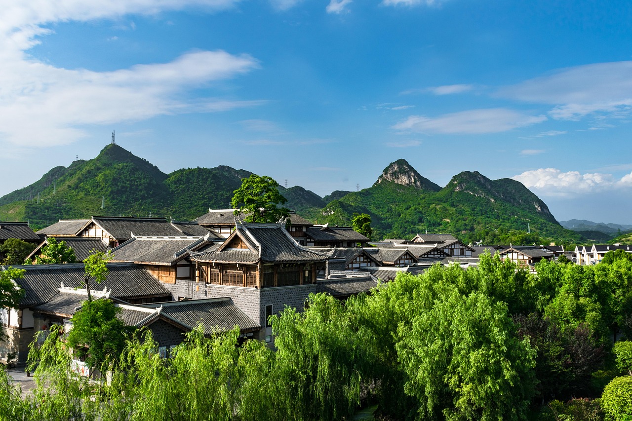 중국 '루이양'(汝阳) 사진