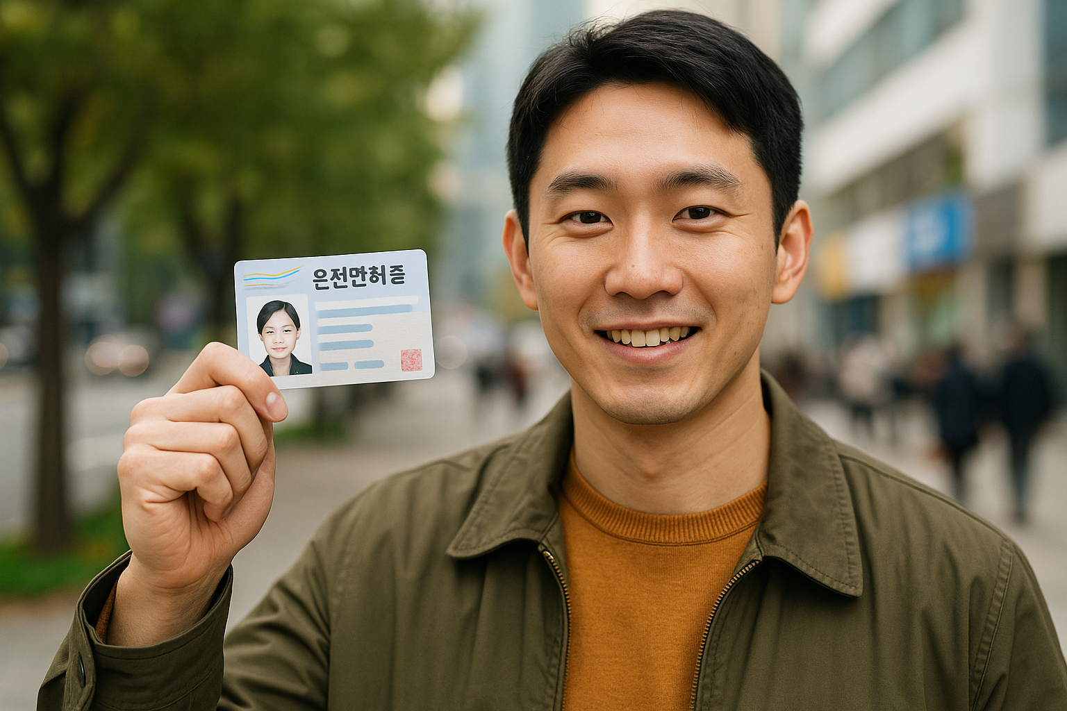 운전면허 관련 사진첨부