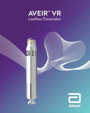 CES 2024 혁신상을 수상한 애보트의 인공심장박동기 ‘어베어’.