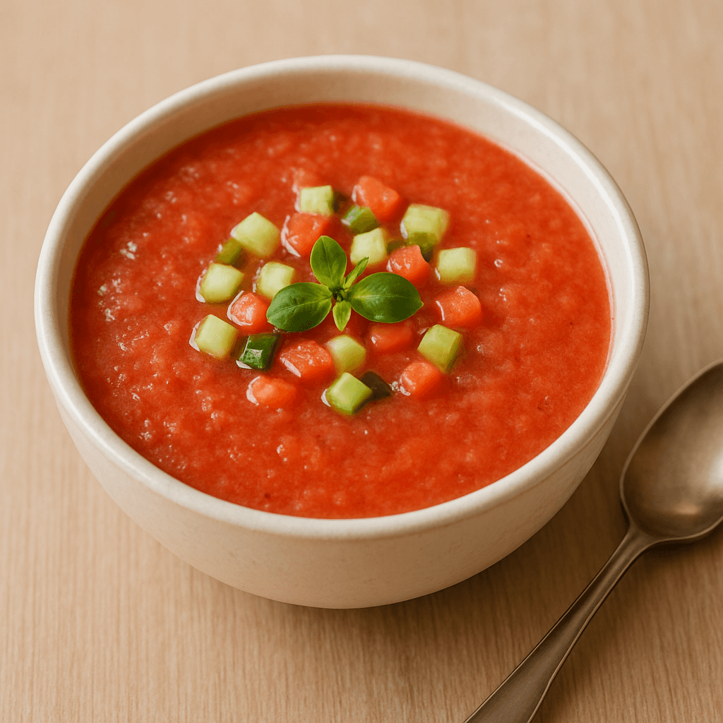 수박요리 - 수박 가스파초, watermelon gazpacho