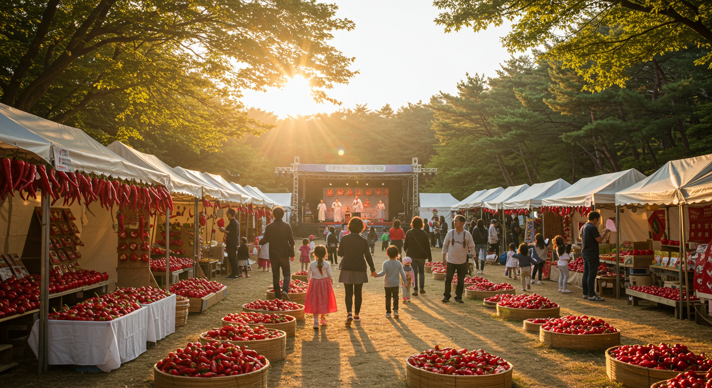 "2025 괴산고추축제 완벽 가이드! 매운맛과 축제의 만남"