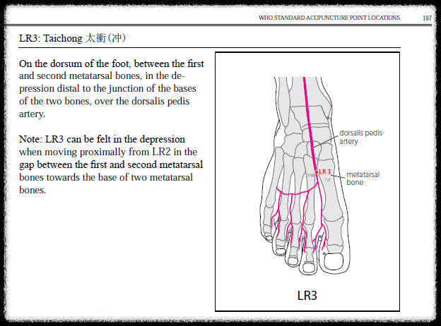태충 혈자리 위치