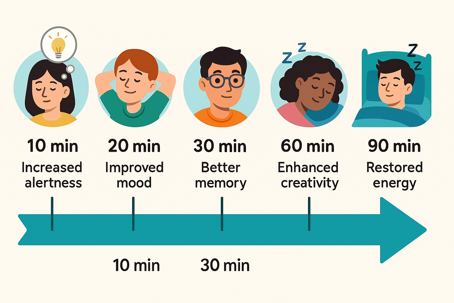 낮잠에도 공식이 있다! 이상적인 낮잠 시간표