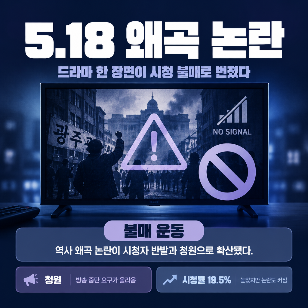 5.18 왜곡 논란